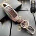 Металлический чехол для ключа Porsche (Коричневый)
