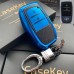 Силиконовый чехол для ключа Toyota (Синий)