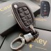Кожаный чехол для ключа Hyundai (Черный)