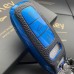 Силиконовый чехол для ключа Audi (Синий)