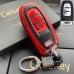 Силиконовый чехол для ключа Audi (Красный)