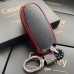 Силиконовый чехол для ключа Audi (Красный)