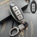 Силиконовый чехол для ключа Nissan (Серый)
