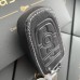 Кожаный чехол для ключа Ford (Черный)