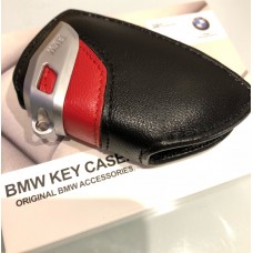 Кожаный чехол для ключа BMW (Черный)