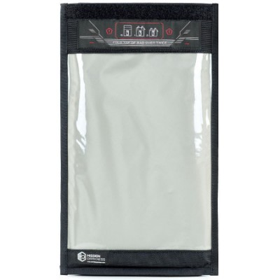 Экранирующий чехол для планшета Mission Darkness Faraday Bag на липучке (прозрачный)